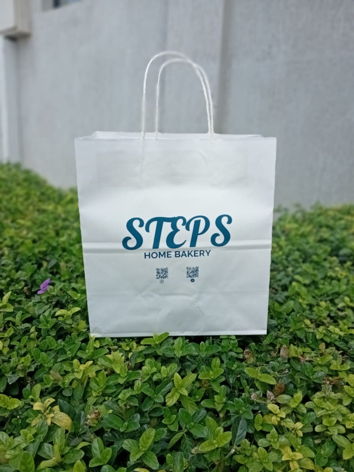 Custom branded paper bags